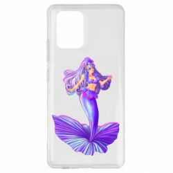 Чехол для Samsung S10 Lite Purple Mermaid Barbie - PrintSalon