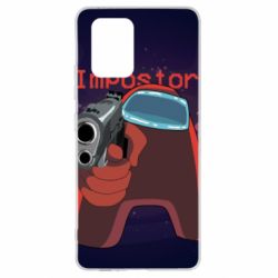 Чохол для Samsung S10 Lite Red With A Gun - PrintSalon