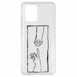 Чехол для Samsung S10 Lite Сreation meow - PrintSalon