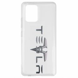 Чехол для Samsung S10 Lite Tesla Car logo - PrintSalon