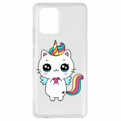Чехол для Samsung S10 Lite The cat is unicorn - PrintSalon