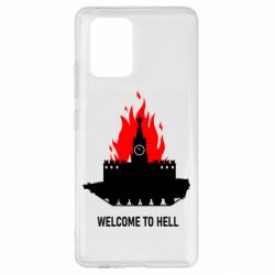Чехол для Samsung S10 Lite Welcome to Hell - PrintSalon