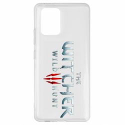 Чохол для Samsung S10 Lite Witcher Logo - PrintSalon