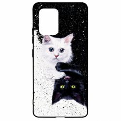 Чехол для Samsung S10 Lite Yin and Yang cats - PrintSalon