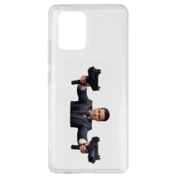 Чехол для Samsung S10 Lite Зеленский с оружием - PrintSalon