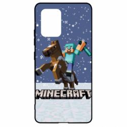 Чохол для Samsung S10 Lite Зимовий Майнкрафт - PrintSalon
