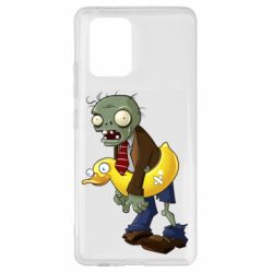 Чехол для Samsung S10 Lite Zombie with a duck - PrintSalon