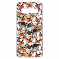 Чохол для Samsung S10+ Little puppies - PrintSalon