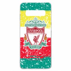 Чохол для Samsung S10+ Liverpool and logo colors - PrintSalon