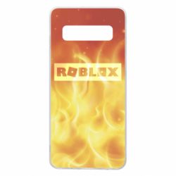 Чохол для Samsung S10 Logo and fire - PrintSalon