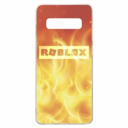 Чохол для Samsung S10+ Logo and fire - PrintSalon