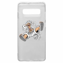 Чехол для Samsung S10+ Луффи пробуждение - PrintSalon