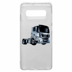 Чехол для Samsung S10+ MEN truck - PrintSalon