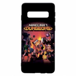 Чехол для Samsung S10 Minecraft Dungeons new - PrintSalon