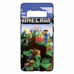 Чохол для Samsung S10+ Minecraft Starter - PrintSalon