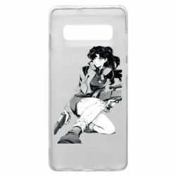 Чехол для Samsung S10+ Misato manga - PrintSalon