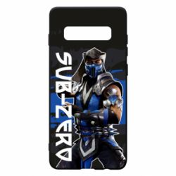 Чехол для Samsung S10+ Mortal Kombat  Sub-Zero - PrintSalon