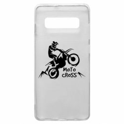 Чехол для Samsung S10+ Motocross sport - PrintSalon