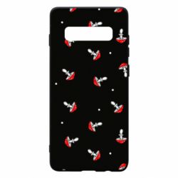 Чехол для Samsung S10+ Мухоморы