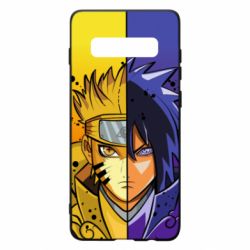 Чохол для Samsung S10+ Naruto Vs Sasuke - PrintSalon