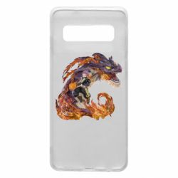 Чехол для Samsung S10 Natsu with a dragon - PrintSalon