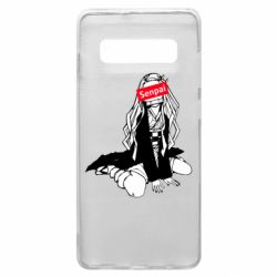 Чехол для Samsung S10+ Недзуко - сенпай