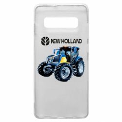 Чохол для Samsung S10+ New Holland tractor - PrintSalon