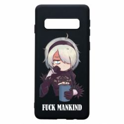 Чохол для Samsung S10 Nier. Fuck Mankind - PrintSalon