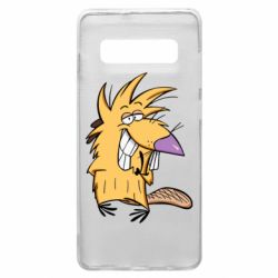 Чехол для Samsung S10+ Norbert from Angry Beavers - PrintSalon