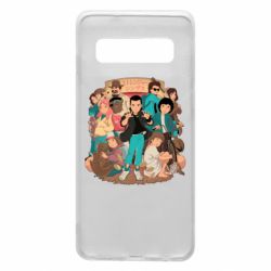 Чехол для Samsung S10 Очень странные дела арт - PrintSalon