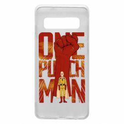 Чохол для Samsung S10 One Punch Man Saitama - PrintSalon