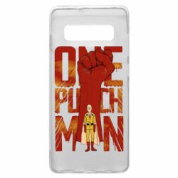 Чохол для Samsung S10+ One Punch Man Saitama - PrintSalon