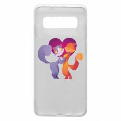 Чохол для Samsung S10 Парочка. Котики - PrintSalon