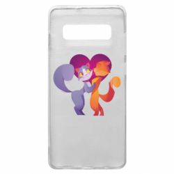Чохол для Samsung S10+ Парочка. Котики - PrintSalon