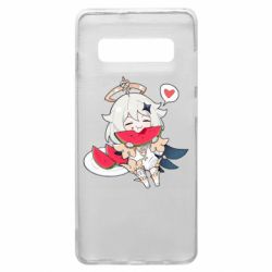 Чохол для Samsung S10+ Паймон з кавуном - PrintSalon