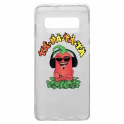 Чехол для Samsung S10+ Перец Эдисон и доллары - PrintSalon