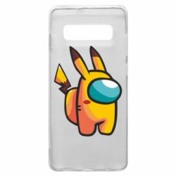 Чохол для Samsung S10+ Pikachu Among Us - PrintSalon