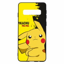 Чехол для Samsung S10 Pikachu Pika Pika