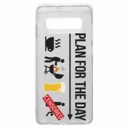 Чехол для Samsung S10+ План на день - PrintSalon