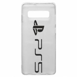Чехол для Samsung S10+ PlayStation 5 Logo - PrintSalon