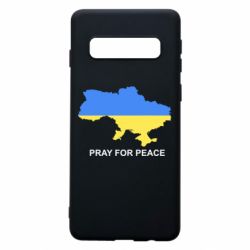 Чохол для Samsung S10 Pray for peace-PrintSalon Чохол для Samsung S10 Pray for peace