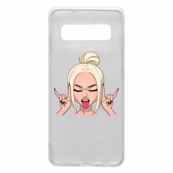 Чехол для Samsung S10 Punk Girl - PrintSalon