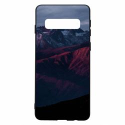 Чохол для Samsung S10 Red mountains - PrintSalon