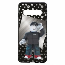 Чохол для Samsung S10 Roblox And Metal Logo - PrintSalon