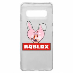 Чехол для Samsung S10+ Roblox Bunny Girl Skin - PrintSalon