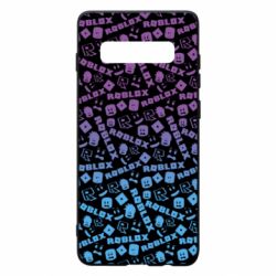 Чехол для Samsung S10+ Roblox Gradient - PrintSalon