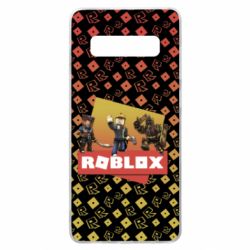 Чехол для Samsung S10+ Roblox Heroes 3D - PrintSalon