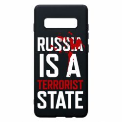 Чехол для Samsung S10+ Russia is a terrorist state - PrintSalon
