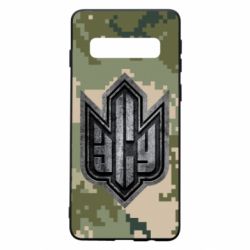 Чехол для Samsung S10 РУССКИЙ ВОЕННЫЙ КОРАБЛЬ ІДІ НА ХУЙ! ВСУ - PrintSalon