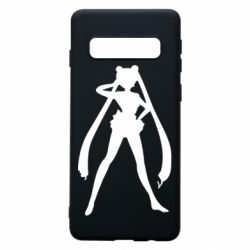 Чохол для Samsung S10 Sailor Moon silhouette - PrintSalon